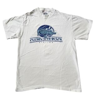 Graphic Clearwater Beach Florida Tshirt Sz M